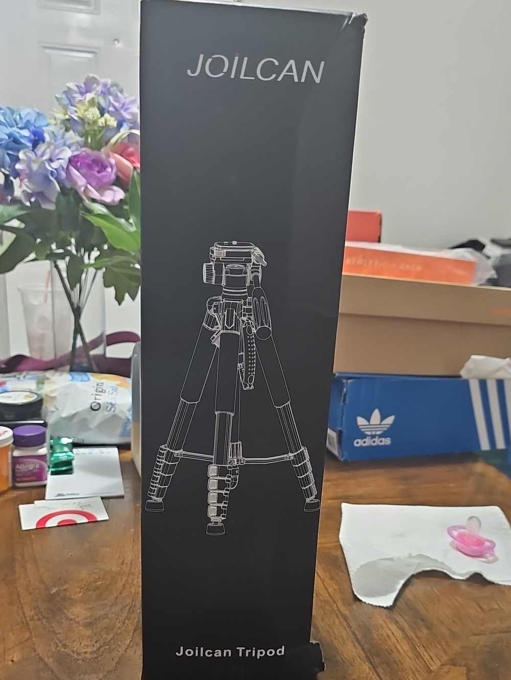 Black Tripod for Cameras - Stable Photo & Video Support